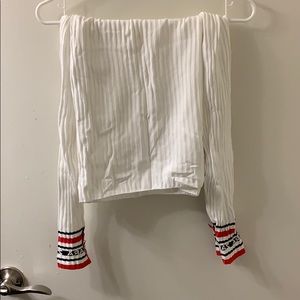 Zara Kint white sweater